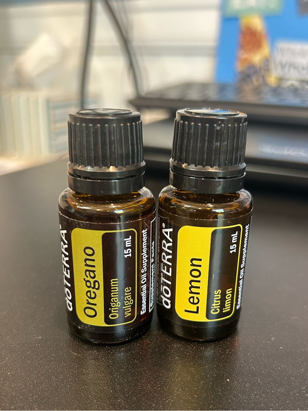dōTERRA Oregano + Lemon Essential Oil Duo – 15 mL Each NEVER OPENED